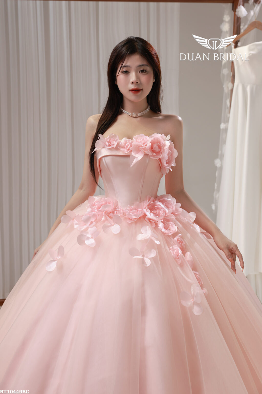 Petal - sleeveless ball gown wedding dress - 10