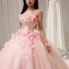 Petal - sleeveless ball gown wedding dress - 9