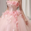 Petal - sleeveless ball gown wedding dress - 8