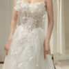 Allegra - sleeveless A-line wedding dress - 3