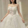 Allegra - sleeveless A-line wedding dress