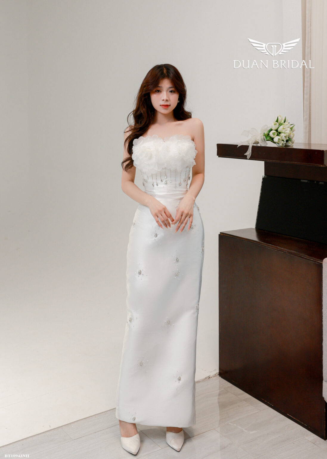 Seren - sleeveless mermaid wedding dress - 3