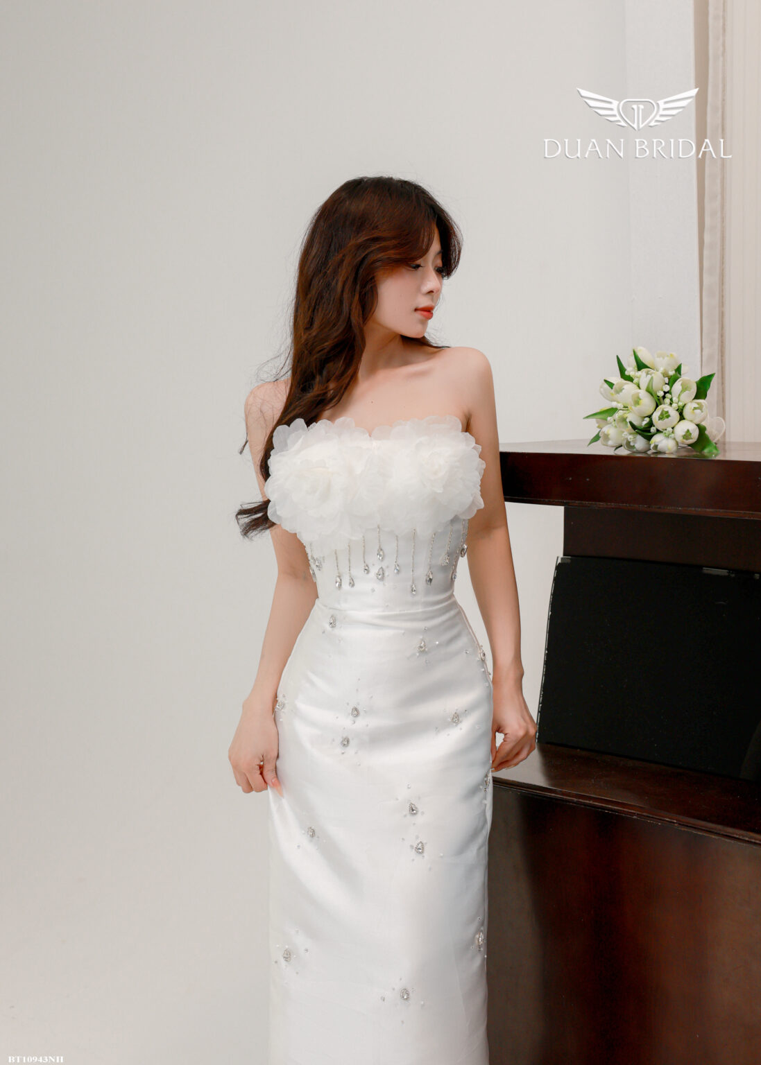 Seren - sleeveless mermaid wedding dress - 4