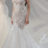 Astraea - sleeveless mermaid wedding dress - 2