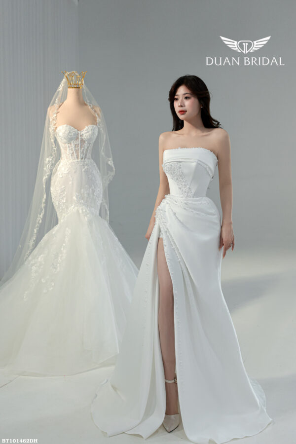 Willow - sleeveless mermaid wedding dress - 3