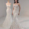 Zephyra - sleeveless mermaid wedding dress - 3