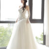 Evadne - sleeveless mermaid wedding dress - 4