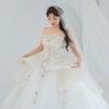 Saphira - sleeveless ball gown wedding dress - 3