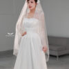 Lyssa Grace - Elegant long sleeve A-line wedding dress