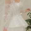 Viviane - Long sleeve A-line wedding dress
