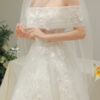 Celisia - Sleeveless A-line wedding dress