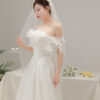 Glissa - Off-shoulder A-line wedding dress - 2