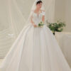 Solène - Off-shoulder ball gown wedding dress - 3