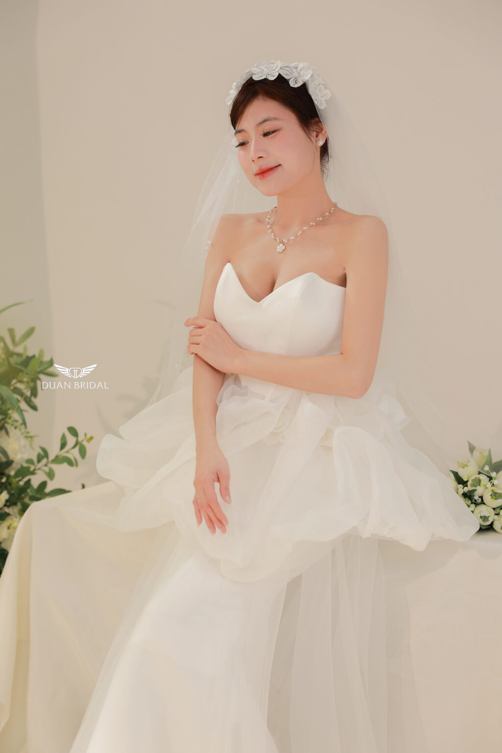 Fayra - Sleeveless mermaid wedding dress - 3