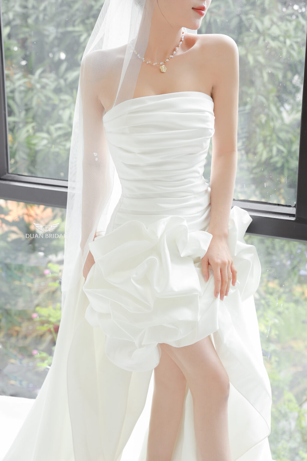 Sylven - sleeveless mermaid wedding dress - 3