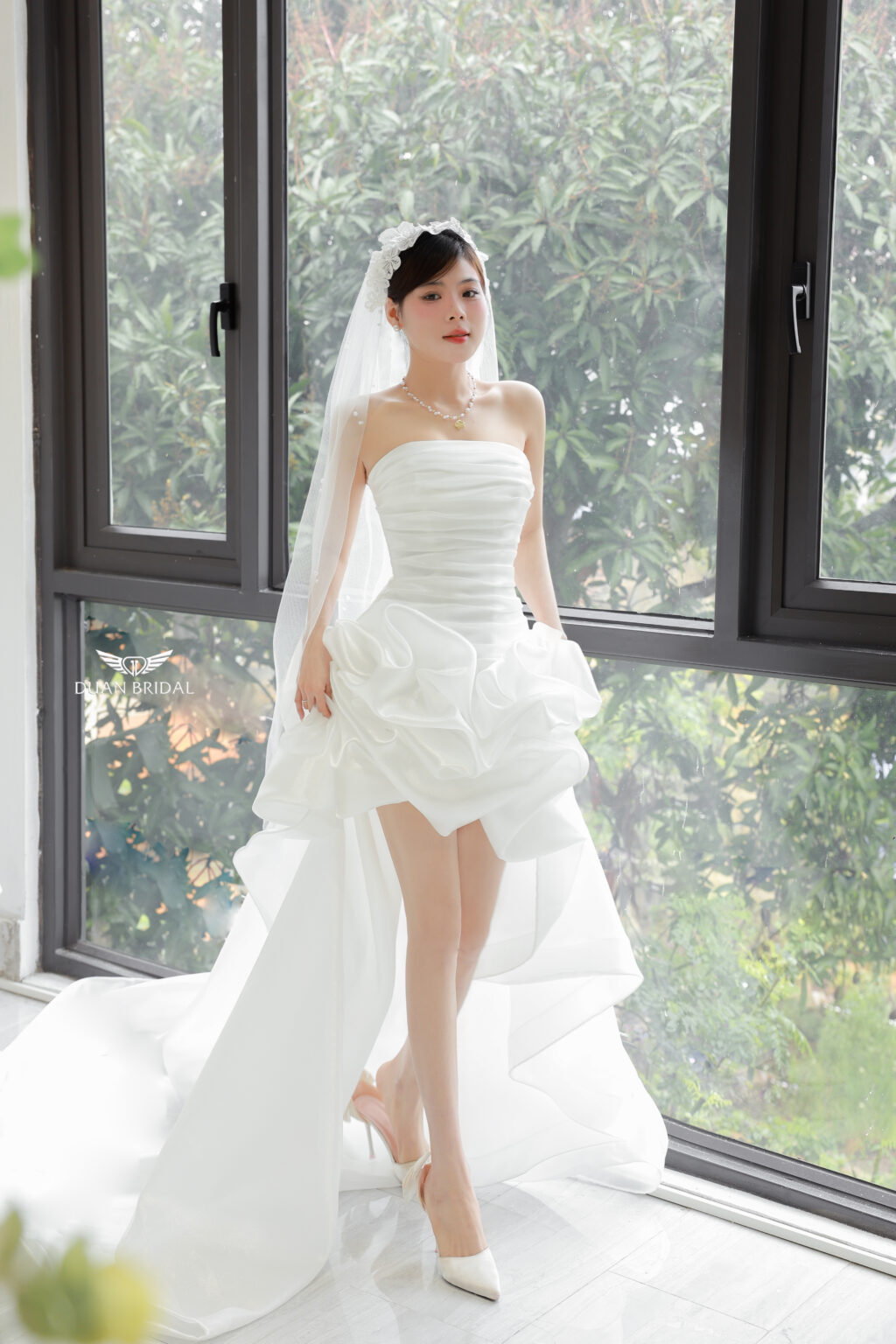 Sylven - sleeveless mermaid wedding dress - 6