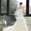Caelith - sleeveless mermaid wedding dress - 3