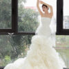 Caelith - sleeveless mermaid wedding dress - 4