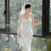 Isoria - Sleeveless mermaid wedding dress