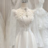 Oressa - Long sleeve A-line wedding dress
