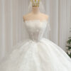 Novaia - Off-shoulder ball gown wedding dress - 2