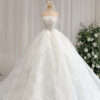 Novaia - Off-shoulder ball gown wedding dress - 4