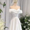 Brillia - Off-shoulder A-line wedding dress