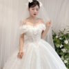 Lumyth - off-shoulder ball gown wedding dress - 2