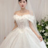 Lumyth - off-shoulder ball gown wedding dress