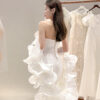 Selwyn - detachable sleeve mermaid wedding dress - 3