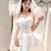 Virell - sleeveless mermaid wedding dress