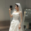 Auréline - Sleeveless A-line wedding dress