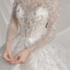 Zeryn - long sleeve ball gown wedding dress - 2