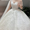 Rosven - off-shoulder ball gown wedding dress - 3