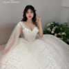 Rosven - off-shoulder ball gown wedding dress - 2