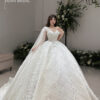 Rosven - off-shoulder ball gown wedding dress -5