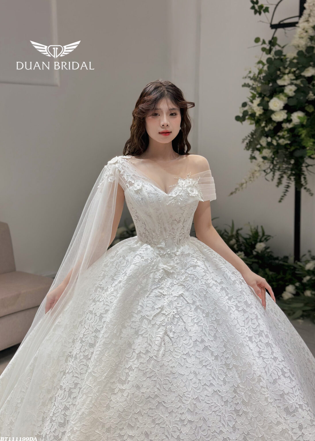 Rosven - off-shoulder ball gown wedding dress