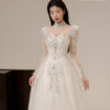 Regence - long sleeve A-line wedding dress