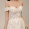 Aeris - off-shoulder A-line wedding dress - 4