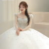 Liora - long sleeve ball gown wedding dress