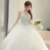 Liora - long sleeve ball gown wedding dress - 2