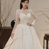 Opaline - long sleeve ball gown wedding dress