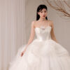 Misty - sleeveless ball gown wedding dress