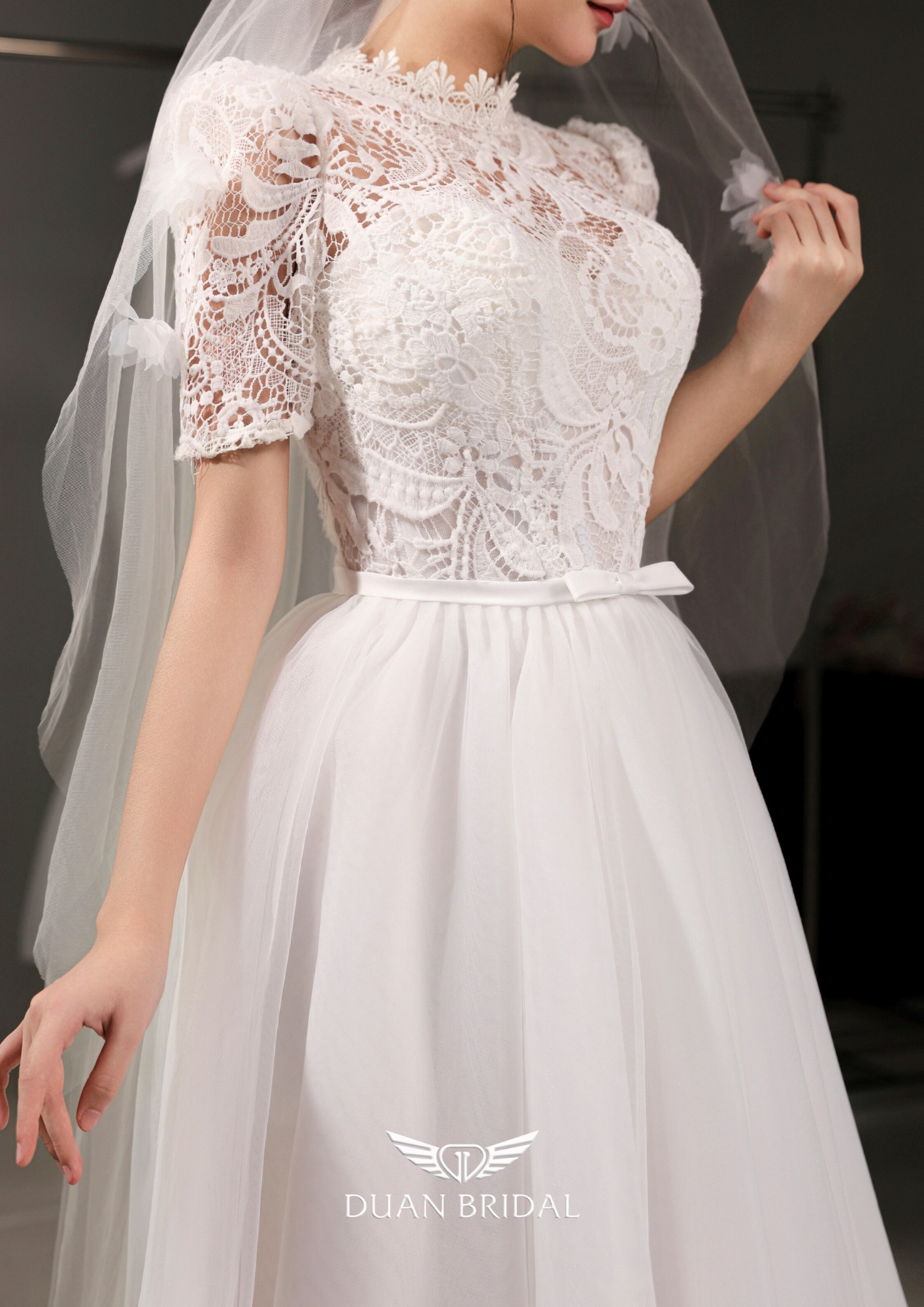 Lace Butterfly Sleeves